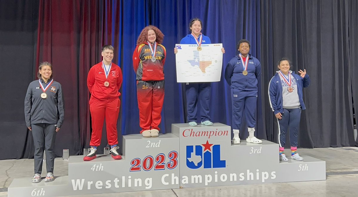 Congratulations to Tiffany Curry for placing 4th at UIL State Wrestling <a href="/SHSRaiderWR/">Skyline Wrestling Raiders</a> <a href="/dallasathletics/">Dallas ISD Athletics</a> <a href="/Skyline_Raiders/">Skyline High School</a>