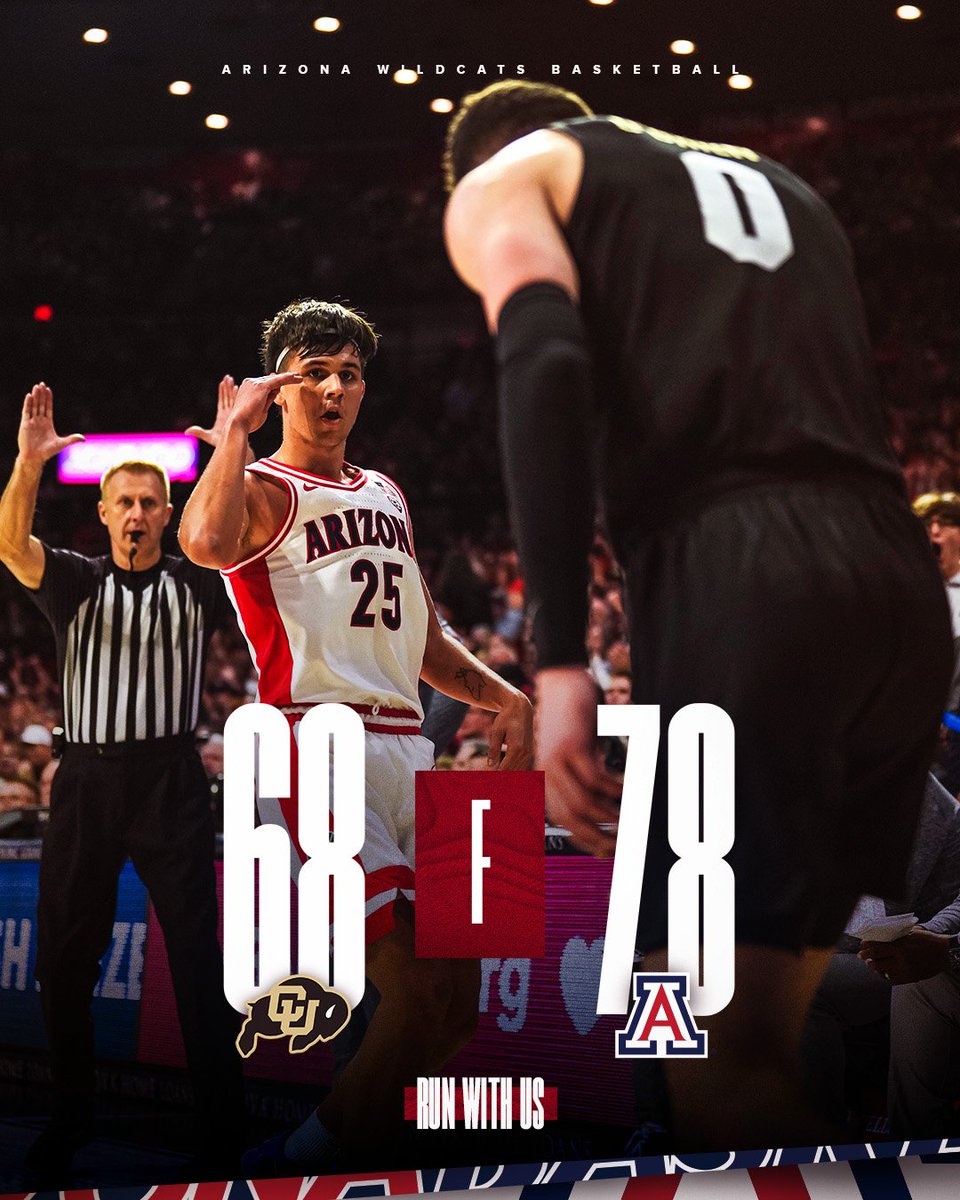 Cats Win ‼️

#BearDown | #RunWithUs