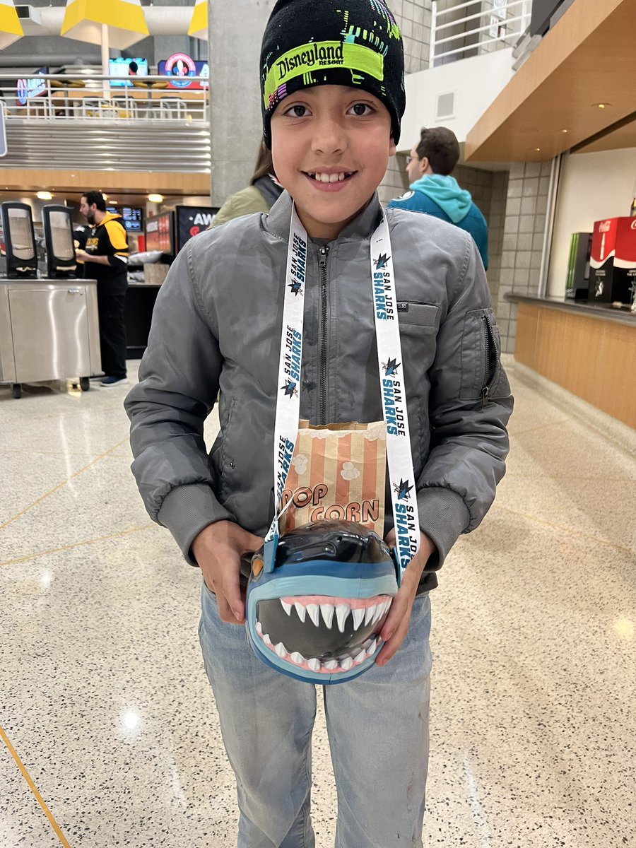 Grab your shark head popcorn tonight! Located on concourse at Classix and The Kernel and in the club at Nor Cal Brewing and Barn Burner! #getchompin