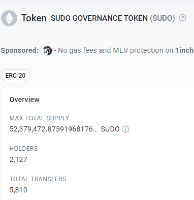 BTCActuary's tweet photo. 作为 #Blur 火了之后紧急发币的 #SUDO ，有一些点需要注意，特提醒。
1，SUDO并没有公告发币上限，猜测是60M，70%流通，15%团队，15%Labs，25.1%金库。
2，SUDO现代币已经达到52M+，市值182M，还在增长。
3，SUDO在其板块并没有太大存在感，可参照Looks和X2Y2。
4，踏空Blur的开始抢SUDO的可能性。 https://t.co/H8KF3UQBop