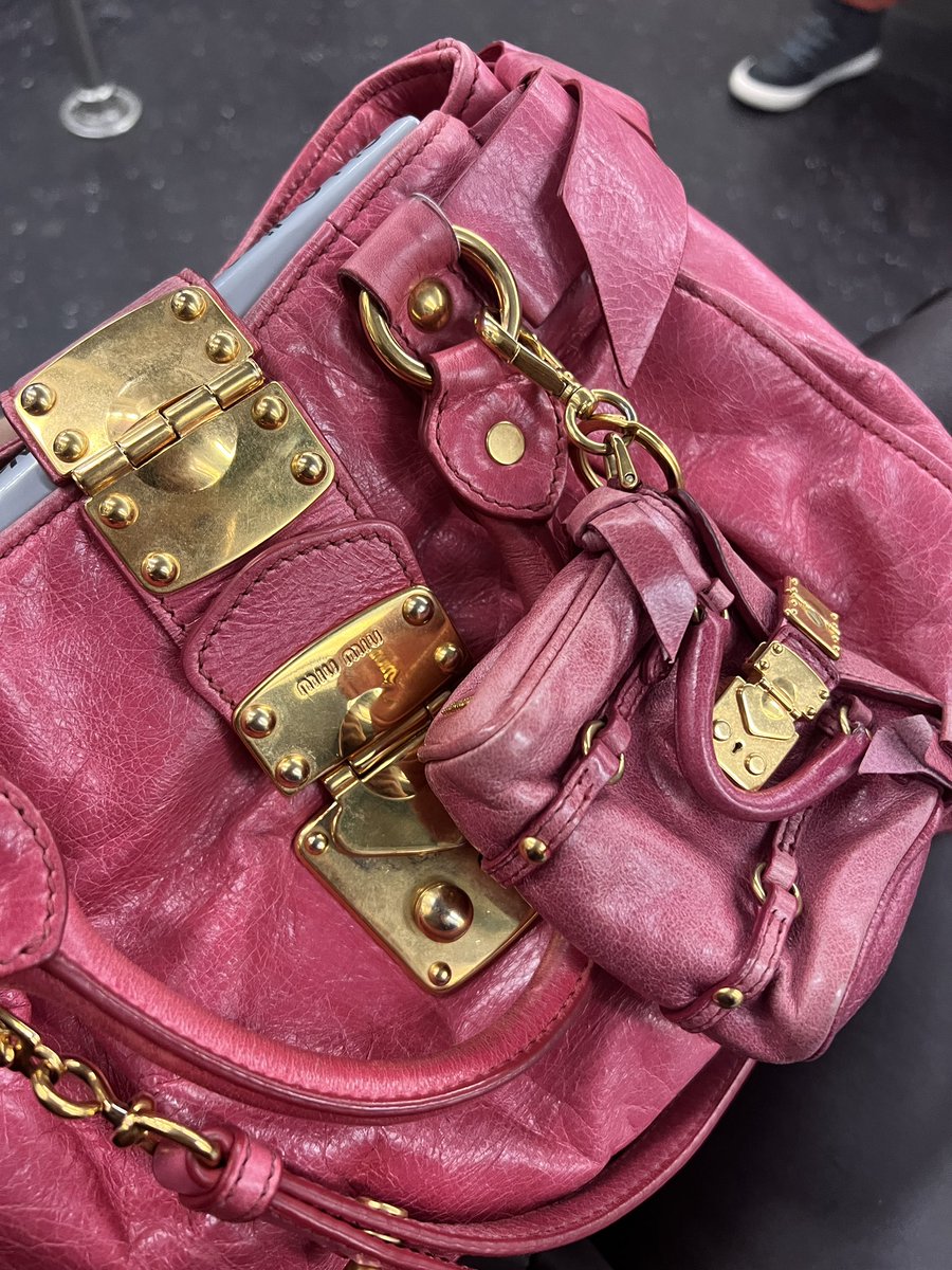 reversecowgirl69 on Twitter "ok but look at this miu miu bag i got off