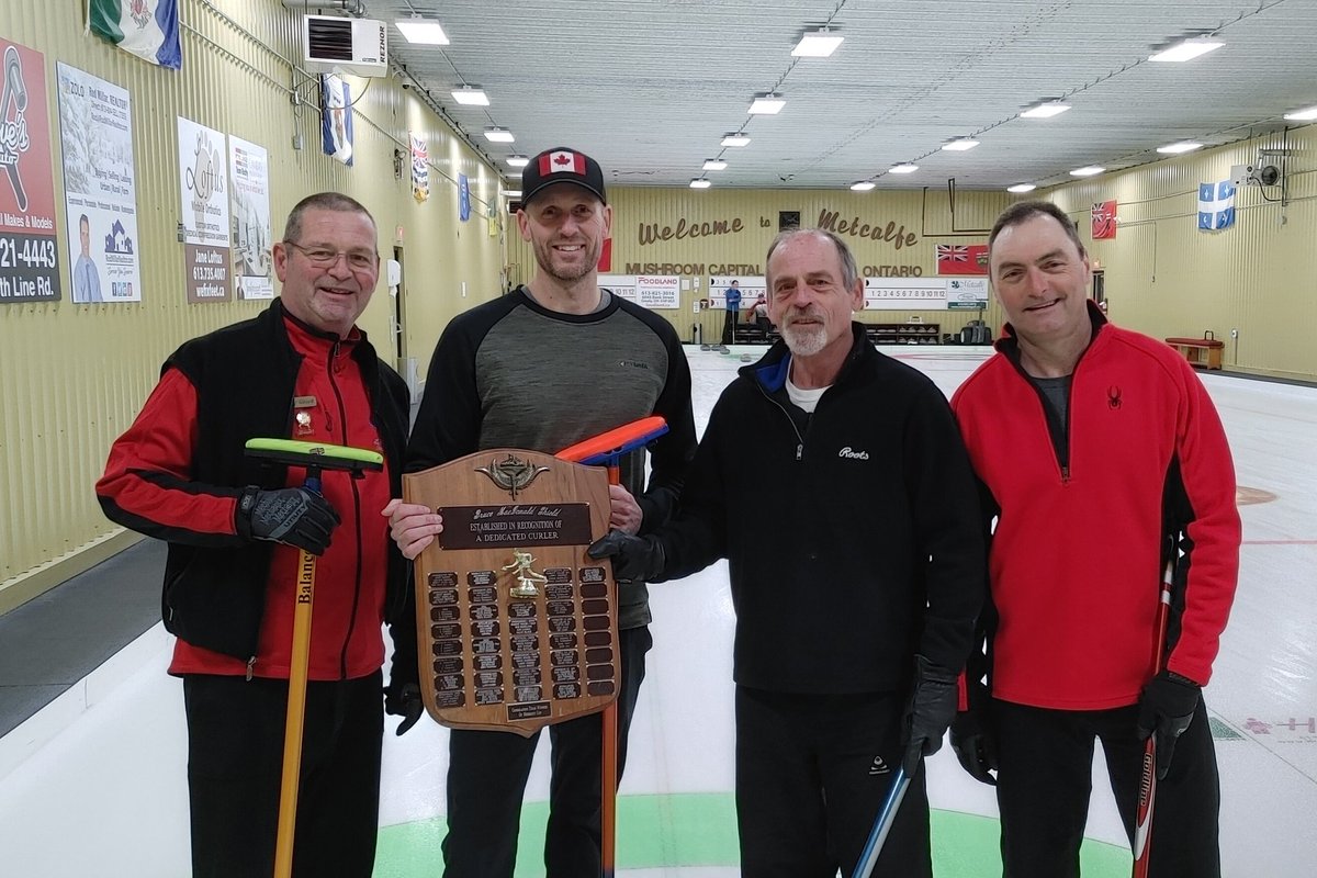 Merkley 2023 B-side Champs!  Andy Girard, Matthew DeWinter, Rodney Davis, Grant Fequet