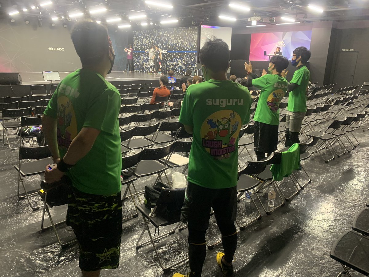 らふもん、新シーズン開幕戦❗️頑張るモン😤😤😈😈

#ラフモン_WIN
#HADO