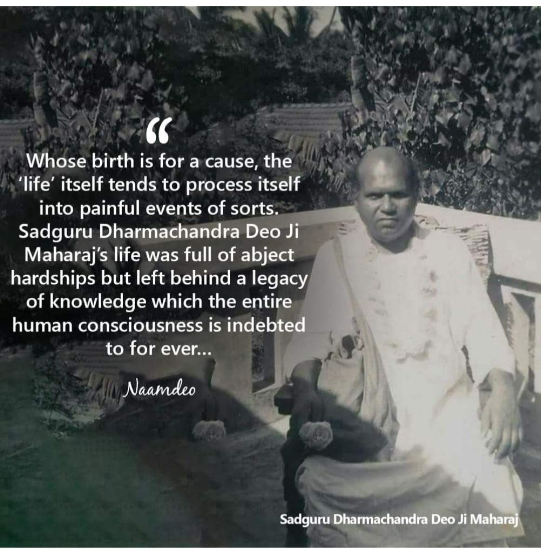 rajesh_sahay's tweet photo. -Naam Deo
#sadguru #sadgurudeo #sadgurudharmchandradeojimaharaj #life #forcause #hardship #legacy #knowledge #Naamdeo #Wisdom #whoyouare #Qotd #Spirituality #Spritualitat #Spritualite #AyxoBHOCTb #Espritualidad #Yoga #Namdeoquotes https://t.co/DzpqvkTNX4