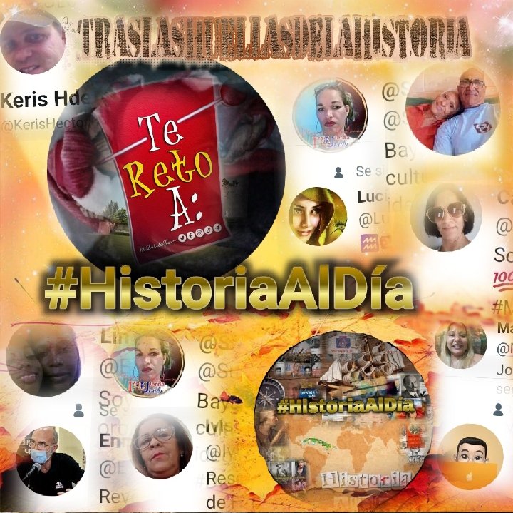 IvisOdio's tweet photo. @VidePvide @IzquierdaUnid15 @team_dcorazon1 @ValoresTeam1 @DeZurdaTeam_ @TuiterosCubanos @Azucena50043864 @Lucia0102cuba @KerisHector @SucelF1 ❤️🇨🇺♥️#HistoriaAlDía✍️📖🇨🇺🌎 
Cuenta conmigo para seguir divulgando nuestra historia 📕 patria ,  es  una vía importante para enfrentar los problemas del mundo 🌎 actual pues " Conocer es resolver."  para mí y todos los revolucionarios, ni un minuto de descanso para servir a 🇨🇺 https://t.co/L9kE1ZGleW