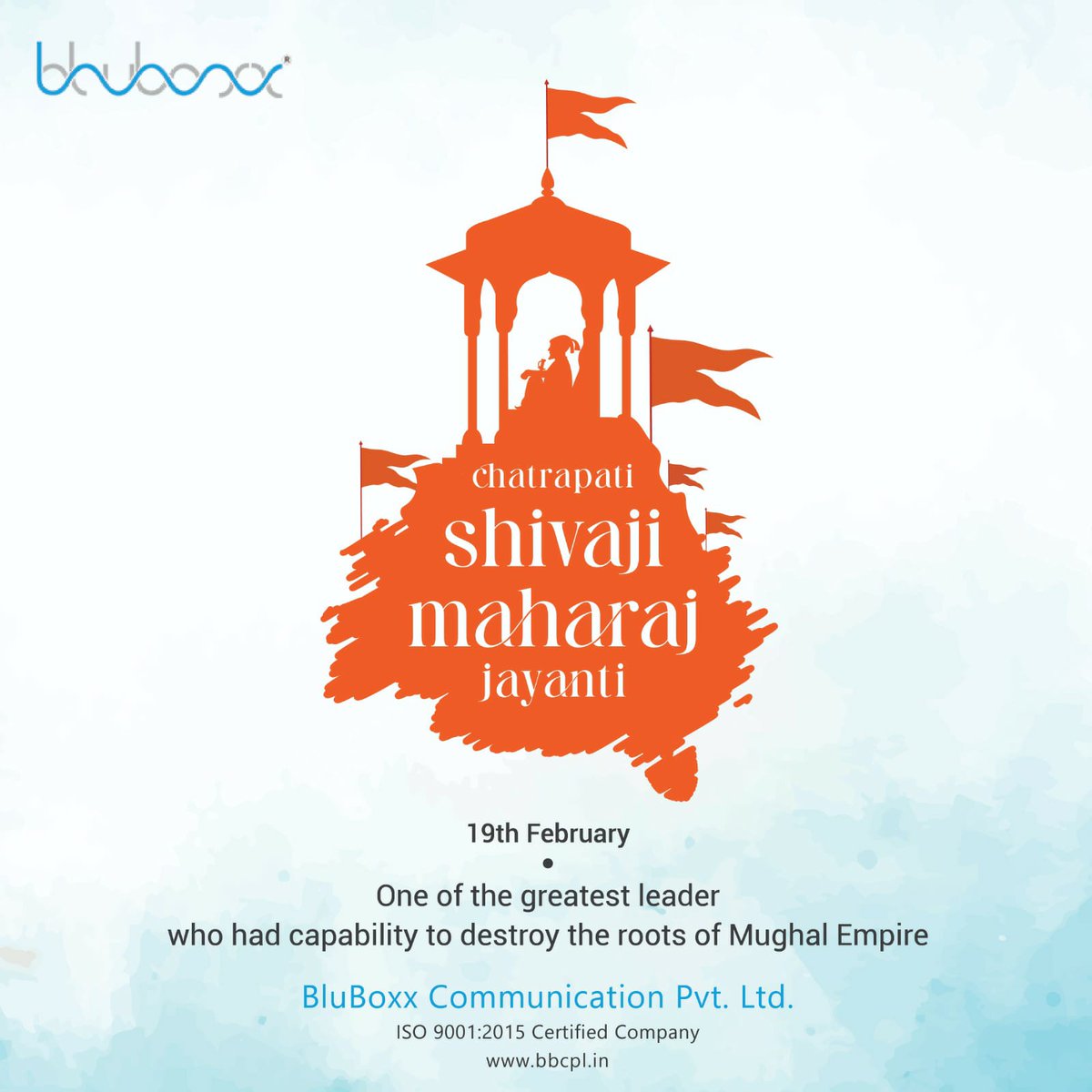 'If we can take inspiration from the life of Chatrapati Shivaji Maharaj, then it will be the best thing we can do for our lives.'

#shivjayanti #chtrapatishivajimaharaj  #warrior #fatherofindiannavy #19february  #bluboxx #bluboxxcommunicationpvtltd