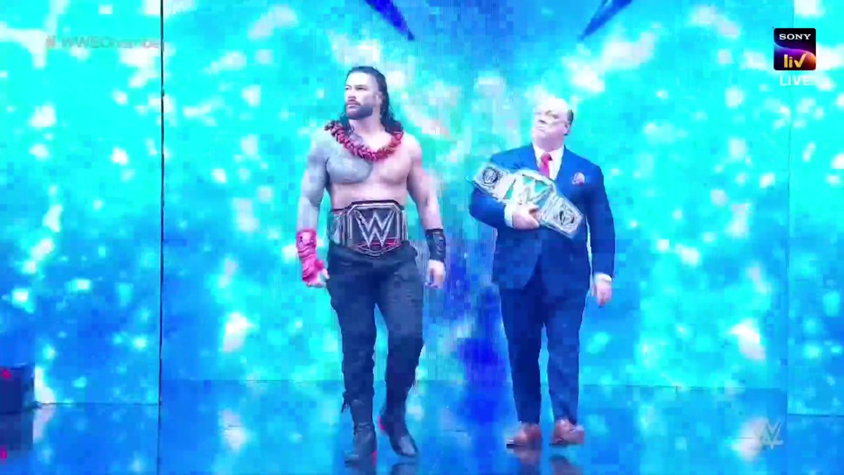 SKWrestling_'s tweet photo. The One. ☝️
#WWE #WWEChamber https://t.co/r8DfnD975Q