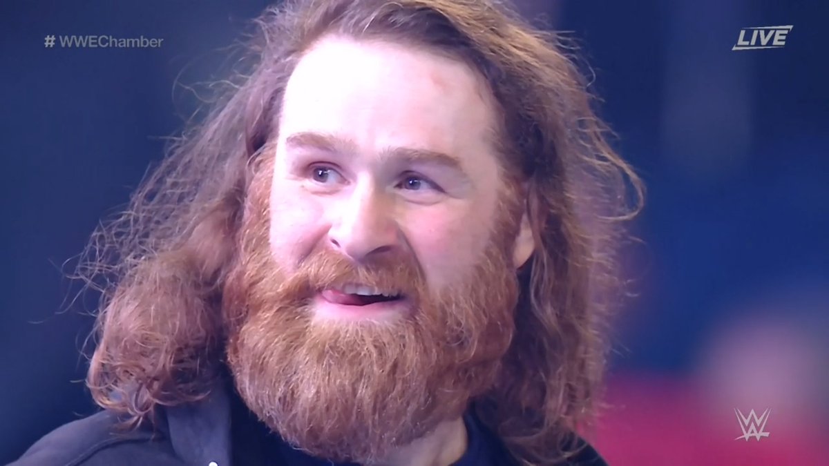 RolsoG's tweet photo. Hay cosas en la vida que no se pueden disimular, Sami Zayn es hoy un niño cumpliendo su sueño.

#WWEChamber https://t.co/Mi7TJLRFKk