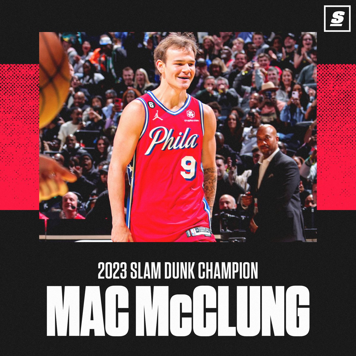 theScore's tweet photo. NO MISSES. 😤

MAC MCCLUNG IS YOUR SLAM DUNK CHAMPION. 🏆 https://t.co/VKr6FKdEhP