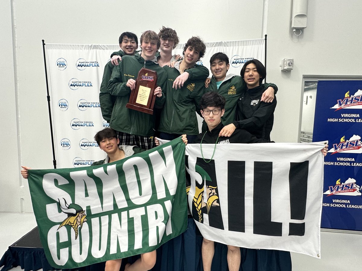 langleysports's tweet photo. 🚨🚨 boys swim and dive 2023 STATE CHAMPS!!! #hail https://t.co/l96laALDSj