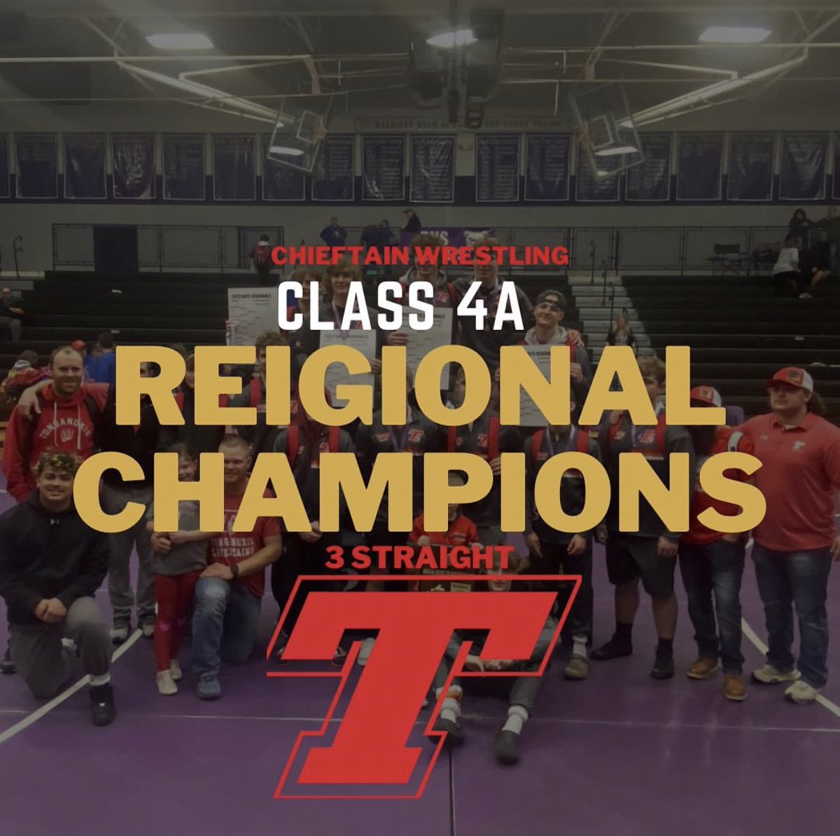 Congrats Boys Wrestling!! Best of luck at state! #BringItBack