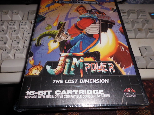 Takky14948409's tweet image. GENESIS版JIM POWERが届きました。経緯はよく知りませんがTHE ARCADE GAME版を最終版に改良したみたいです。OP曲がPCエンジンのと同じになって敵と接触しても一発死でなくなってるのもいい感じです。
POLYMEGAでGAME MEDIA認識ですが動作しました。次のファームで対応してほしい。
#JIMPOWER
#POLYMEGA