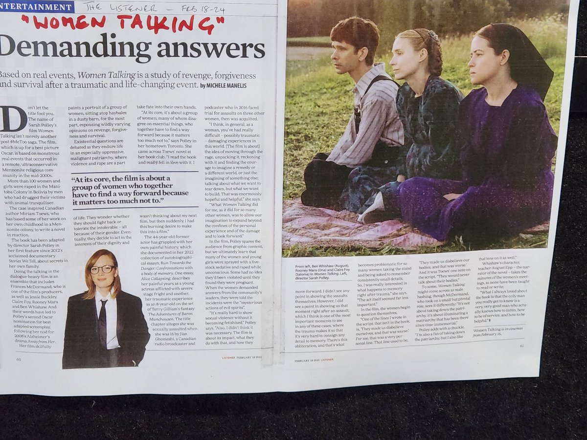 Wow.
A must See Movie. Powerful. Oscar nominated for best picture. Deserve to win. 
lidocinema.co.nz/movie/332641/W…