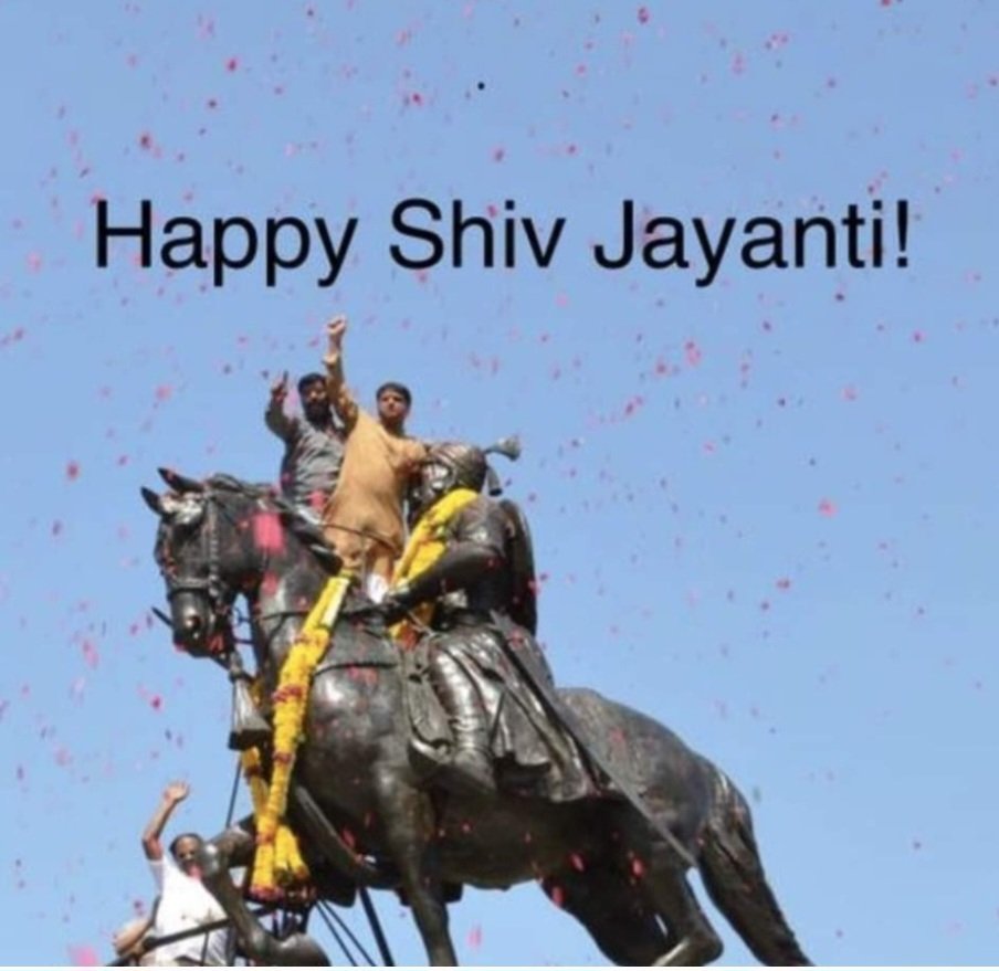 mahadkar's tweet photo. Happy Shiv Jayanti! https://t.co/zF19QNtU3V
