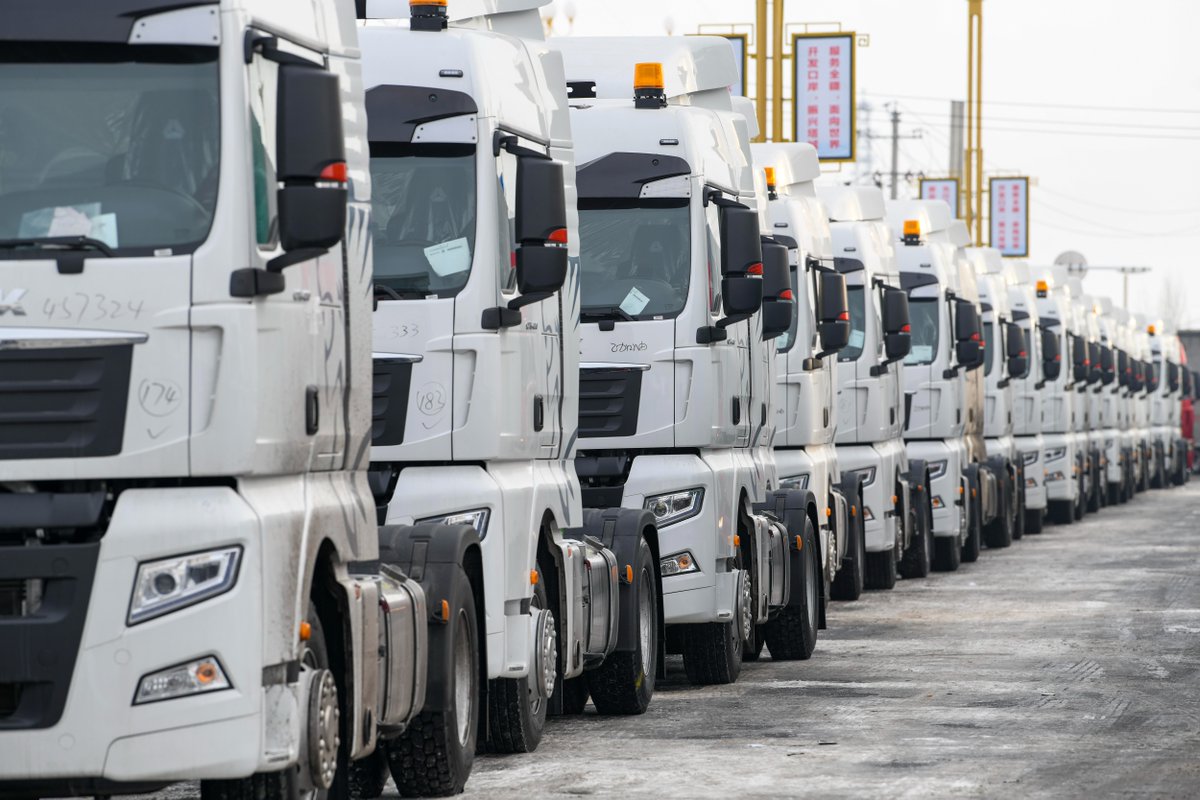 China exported 10,000 pickup trucks in January, 70 percent higher than