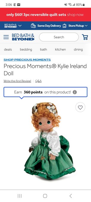 Somehow I am thinking that this name *might* not be the best choice for the New Precious Moments Doll<a href="/tag/justsayin"class="tags"><span>#justsayin</span></a>