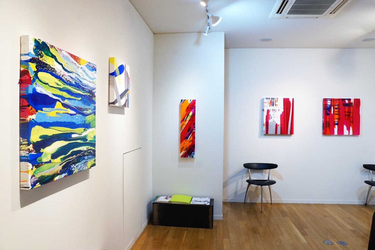 mugimugi78's tweet photo. [Solo exhibition/Archive]
<中島 麦展->
2022/11
エスプリ・ヌーボー Gallery
岡山市北区表町2丁目3-62三共ビル2F
https://t.co/CRic4bizhM

＜#silver_nakajimamugi＞シリーズ/2022
＜#multi_LD＞シリーズ/2021-2022
acrylic on canvas

#中島麦 https://t.co/i1wYqtoLXb