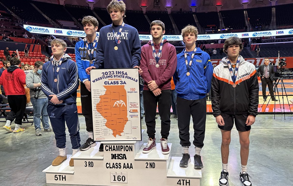 LTHSWrestling's tweet photo. Logan Swaw 160lb IHSA runner up https://t.co/pAavZ1lUrH