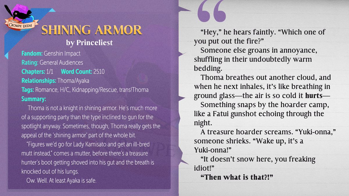My fic for <a href="/thomayakazine/">🍡 Thomaya Zine 🌸 Complete</a>! We still have some items going for leftovers, and I am so please to have played a part of this fantastic project and to have worked with so many wonderful writers. Not to mention collabing with <a href="/fireemblazem/">helen 🐉🕊️ xiao brainrot</a>!! Check it out!

⬇️Link below!⬇️