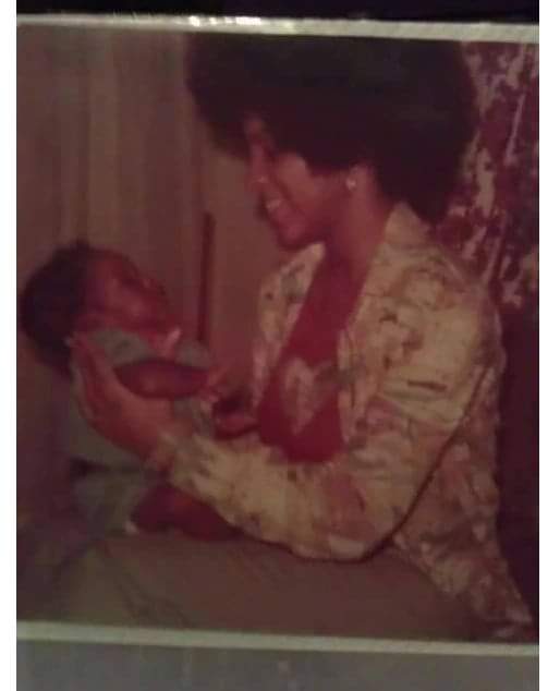 Me and my mom a few months after I was born in Washington DC. She gave up her dreams of being a flight attendant in order for me to live my dreams, and I'm gonna do it no matter what I have to go through to get it done. " STOP WHO!!! "