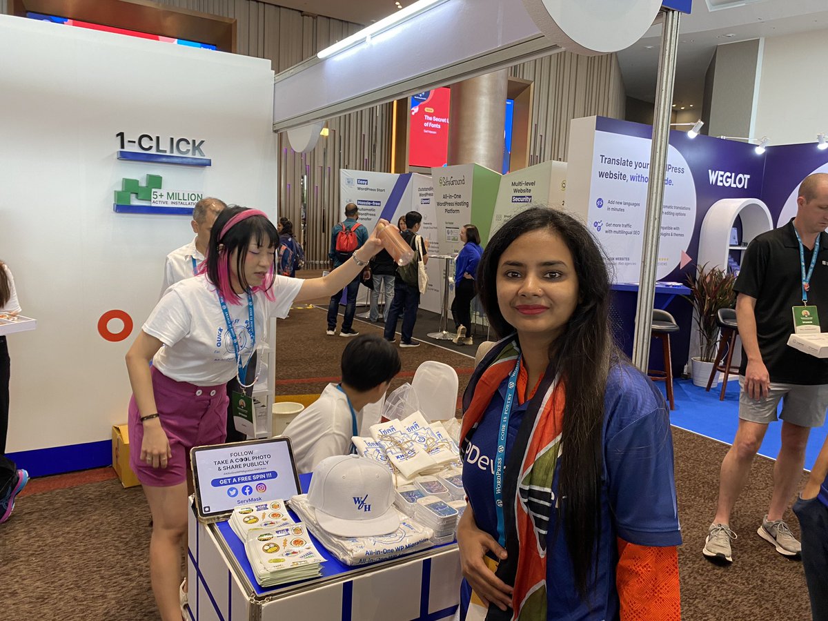 EsratSultana's tweet image. #LoveWPDeveloper, #LifeAtWPDeveloper #WCAsia #AllinOneWPMigration