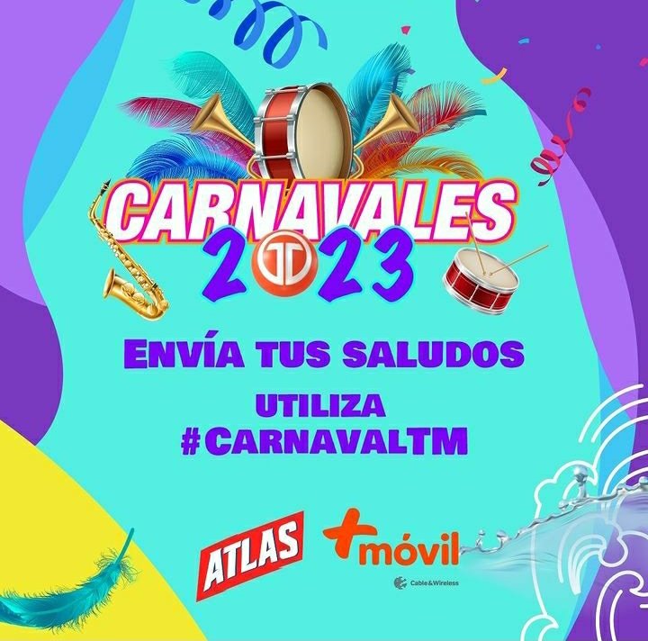 Telemetro's tweet photo. Estamos EN VIVO desde Las Tablas!! @alopanameno

Envía tus saludos y reportes de sintonía solamente utilizando #CarnavalTM 

Gracias a @MasMovilPanama y @cervezaatlas 🙌🏽🥳🙌🏽🥳 https://t.co/AVEGhZSG7J