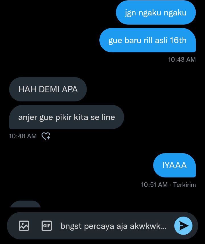 dia klo dikasih permen sama penculik pasti mau² aja @yolyarra