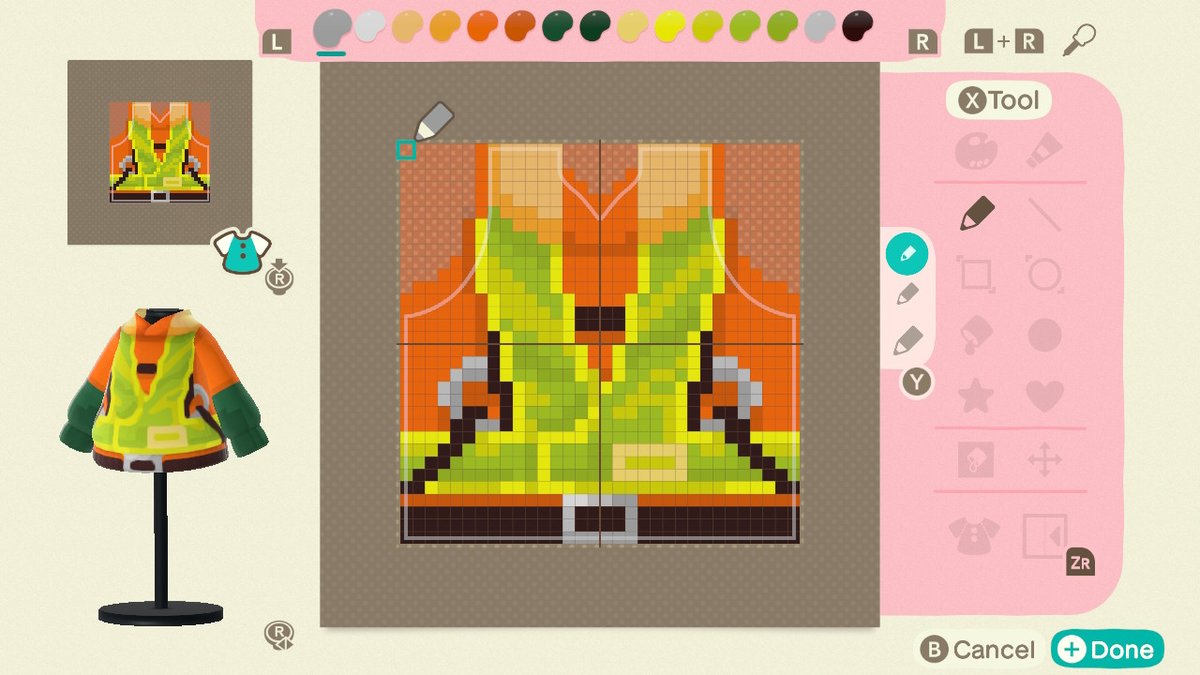 GulliverLemmy's tweet photo. splatoon 3 salmon run slopsuit #acnhdesign 

ma-5327-9119-0045

#splatoon3 #スプラトウーン #AnimalCrossing #ACNH #NintendoSwitch https://t.co/JH8cYoYkGb