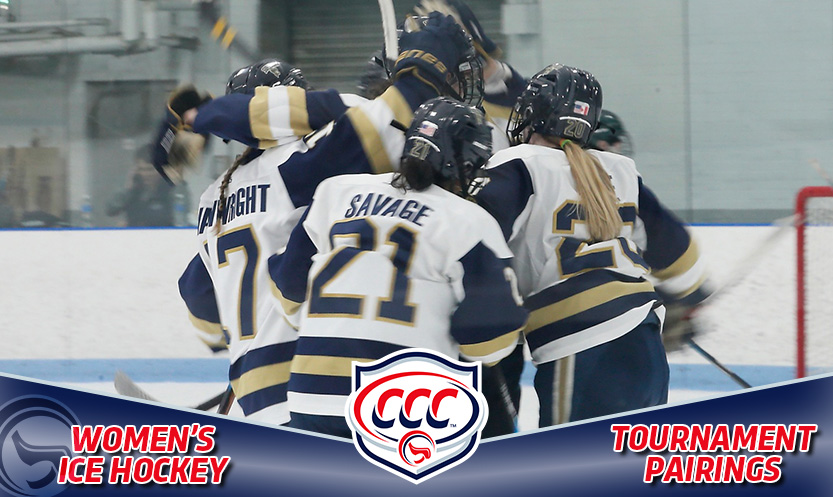CNE_Sports's tweet photo. #CCCWIH | @gosuffolkrams will be the team in the driver's seat in the CCC Women's Ice Hockey Championship Tournament. They won the CCC Regular-Season title and will be the No. 1 seed in the tournament.

See the full pairings here: https://t.co/2rxWo5Y091

#d3hky https://t.co/VvGNBQa5s4