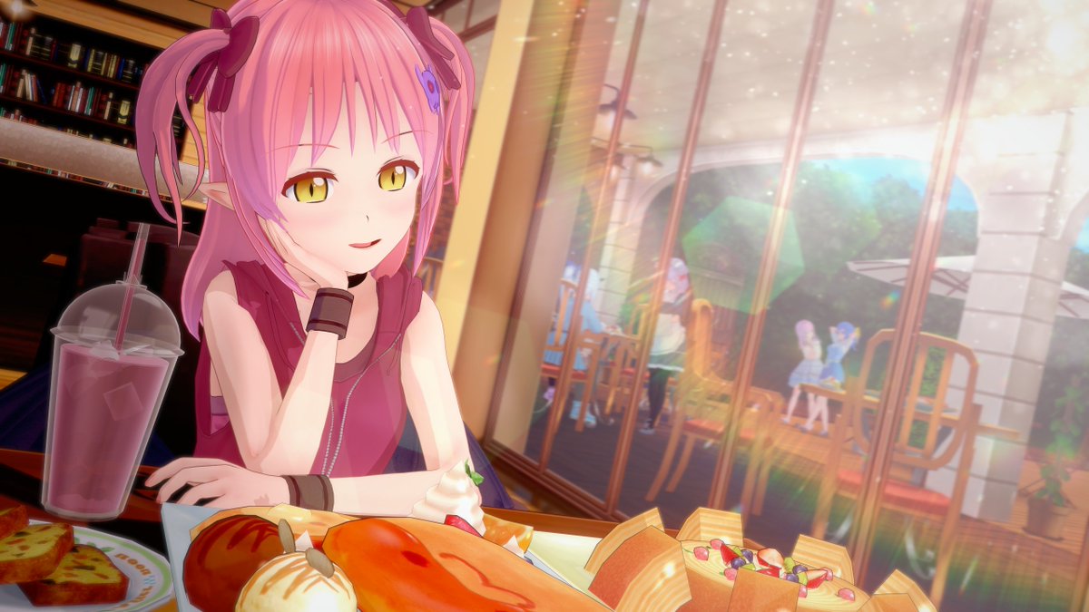 「【キャラ配布】アイちゃん【めるぺろ】 | ISUCA401 #pixiv #める」|ISUCA401@PSO2_ship2のイラスト