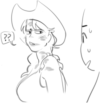 🤠....What....Do I have something on my face ? 