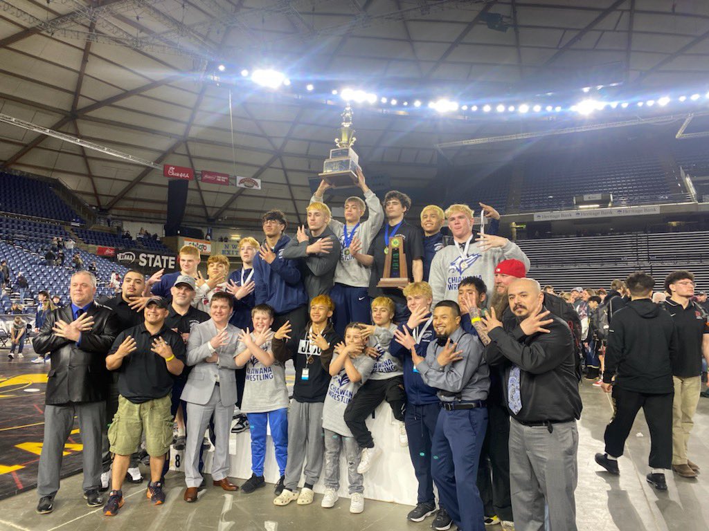 2023 WIAA 4A Boys State Wrestling Team Champions:

Chiawana Riverhawks

<a href="/GesaCU/">Gesa Credit Union</a> <a href="/USMC/">U.S. Marines</a> #matclassic