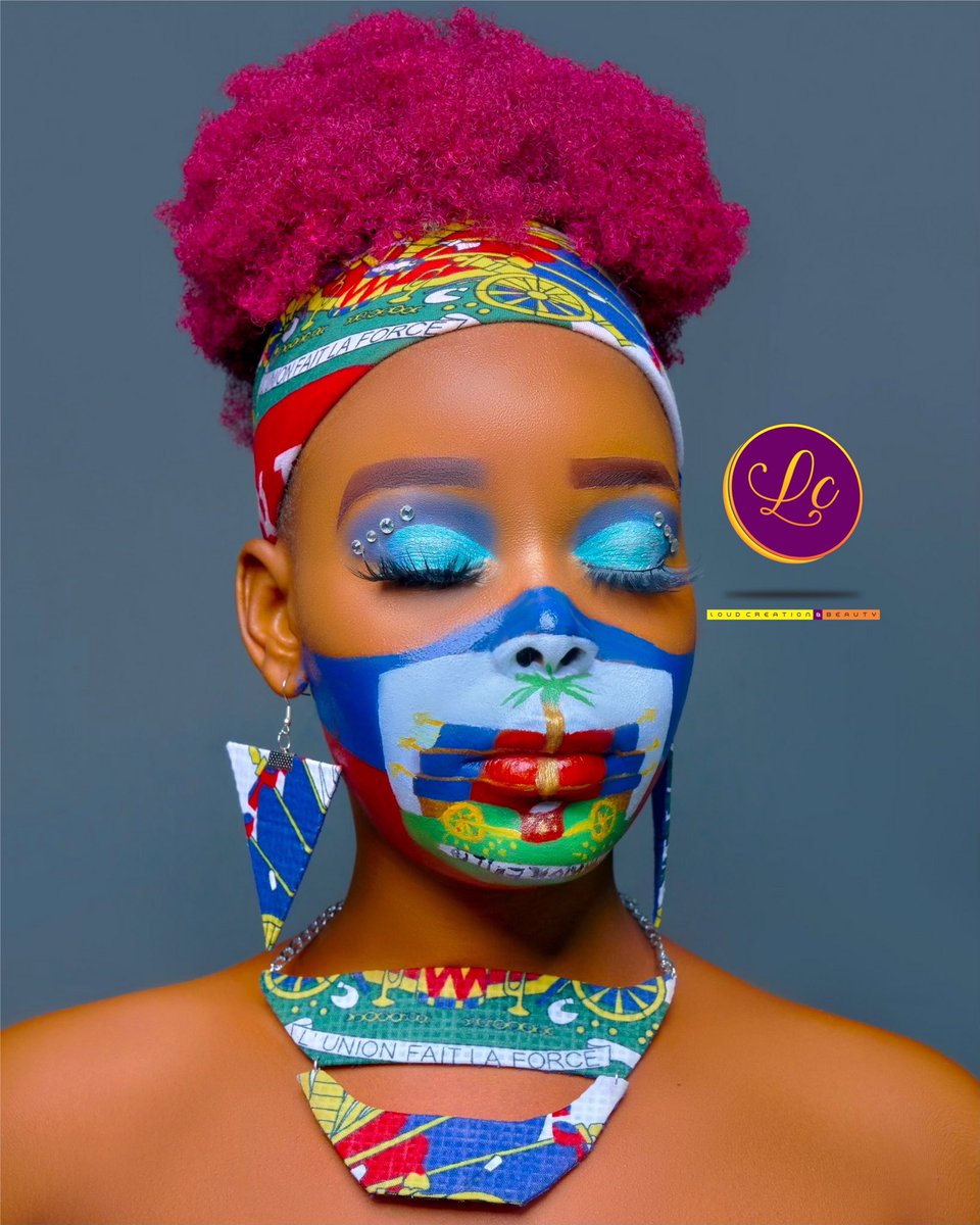 CreationLoud's tweet photo. 🇭🇹🇭🇹🇭🇹#Haitians #haiti #loudcreationetbeaute #makeupartist https://t.co/vTFOWIepKY