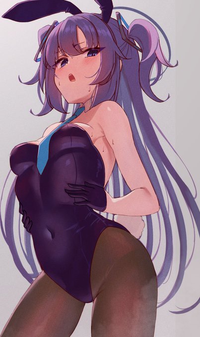 🍣下から見ても似合ってる、ユウカ…☺️🐰 