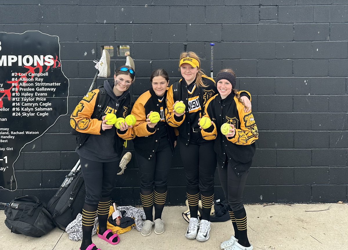 Autumn Mitchell (@autumnam15) on Twitter photo We were big at the plate this weekend with 7 HR in 5 games, can’t wait to see what’s in store for this season! <a href="/campbell07_/">Campbell Anderson</a> <a href="/alicia_bohannon/">Alicia Bohannon</a> <a href="/Bellapalmer27/">Bella Palmer</a> <a href="/DHSLJSoftball/">Denison Lady Jacket Softball</a> We were big at the plate this weekend with 7 HR in 5 games, can’t wait to see what’s in store for this season! <a href="/campbell07_/">Campbell Anderson</a> <a href="/alicia_bohannon/">Alicia Bohannon</a> <a href="/Bellapalmer27/">Bella Palmer</a> <a href="/DHSLJSoftball/">Denison Lady Jacket Softball</a>