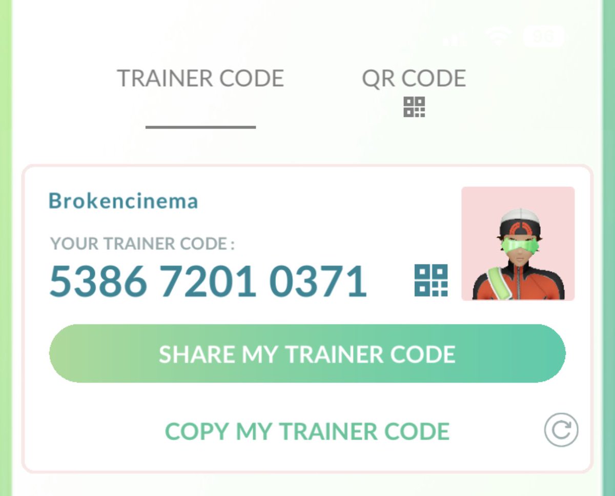 Brokencinema_'s tweet image. Alright last time I posted my #friendcode from #pokemongo I got a bunch of people and now I have a research task that needs me to make more #PokemonGOfriends so let’s fuckin go randoms on Twitter!