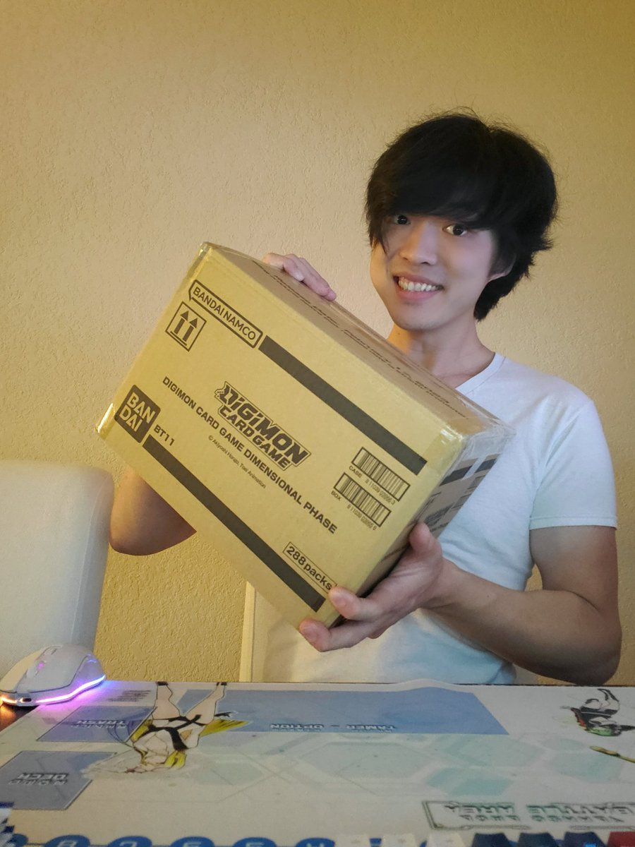 HiScoreChef's tweet photo. God, I can't wait.
#DigimonCardGame #DimensionalPhase #BT11 https://t.co/bOQY3tAXvA