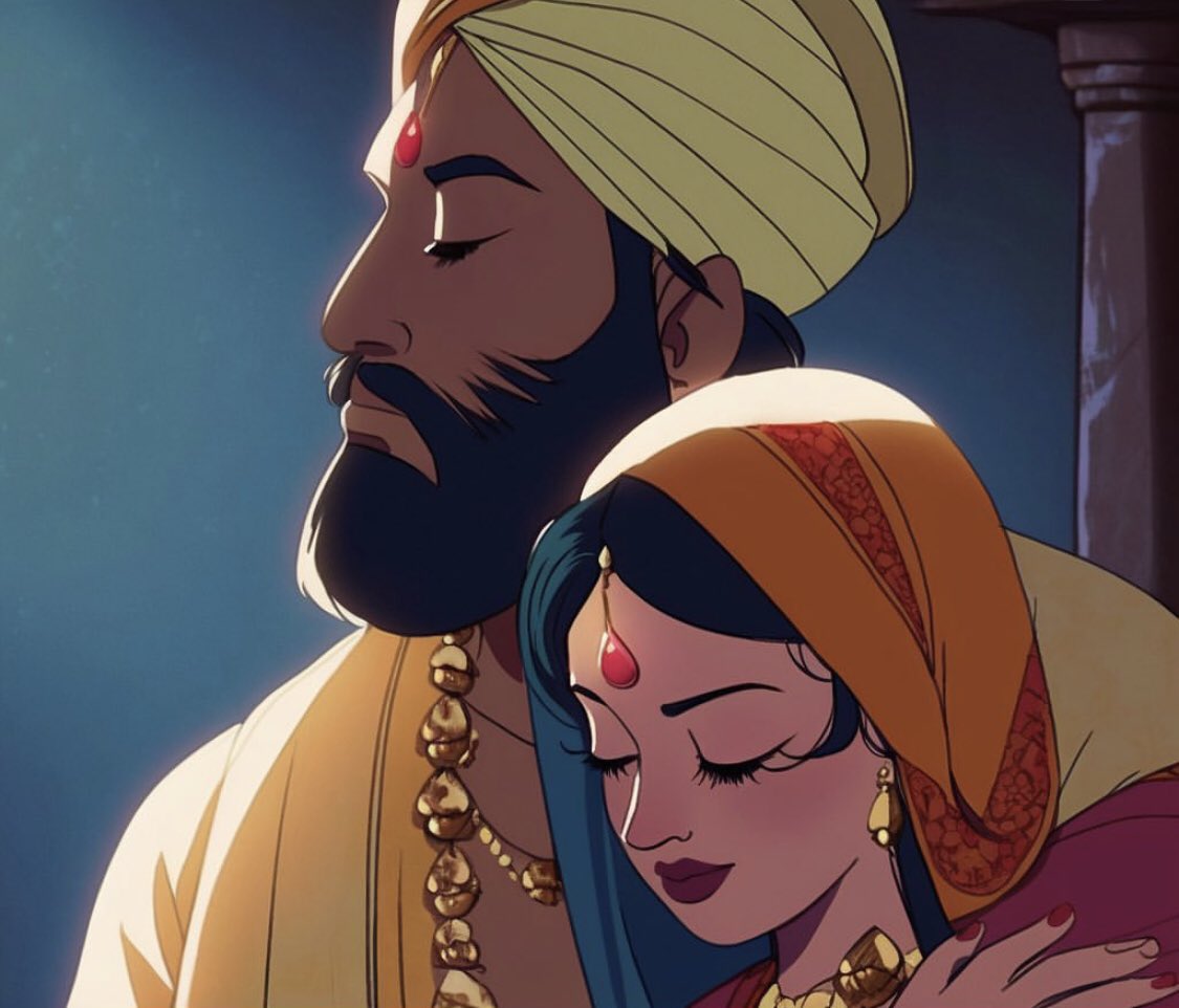 DoabanJatti's tweet photo. Now THIS is the type of anime we need in the world ✨ -brownanimated on IG killing the game! #sikh #aiart #punjab #india #pakistan https://t.co/PW0t5NDOo2