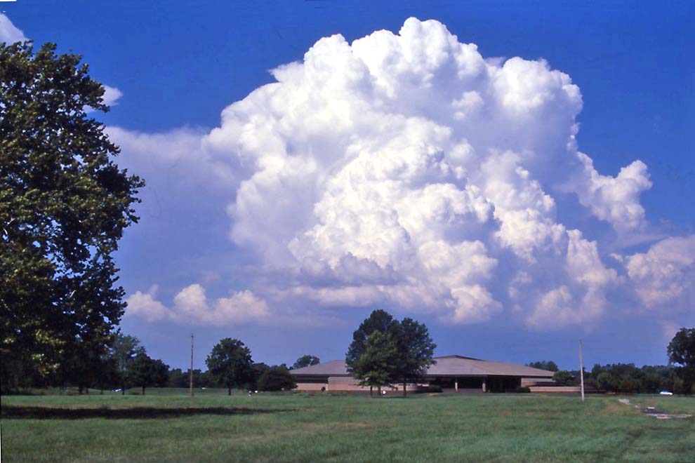 5. Cumulus Congestus

An even more advanced stage of the cumulus. These are very large clouds which 