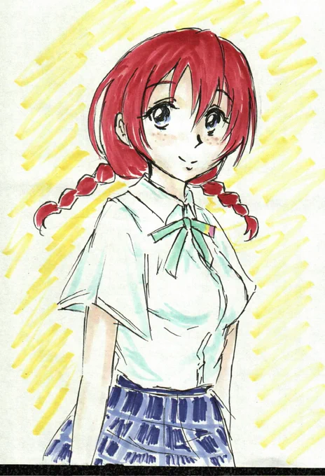 #エマ・ヴェルデ生誕祭2023エマ・ヴェルデ。誕生日、二週間も過ぎたし拙いラクガキだけど、生誕祭タグ付けてお祝いさせていただきます。 