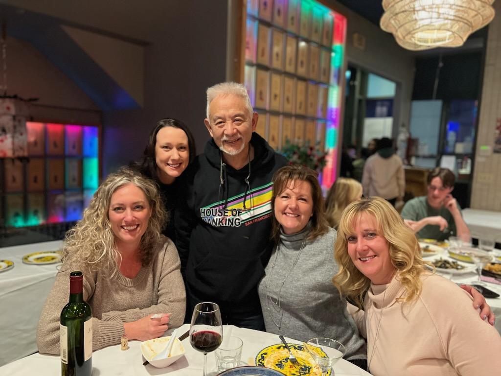 Amazing food &amp; great friends PLUS a special menu chosen by the incomparable Peter Fang <a href="/FangRestaurant/">Fang Restaurant</a> makes for an unforgettable night in San Francisco! <a href="/LaurelN74/">Laurel N</a> <a href="/dermdevil56/">Kara Gooding</a> <a href="/AHuston25/">Alison Huston</a>