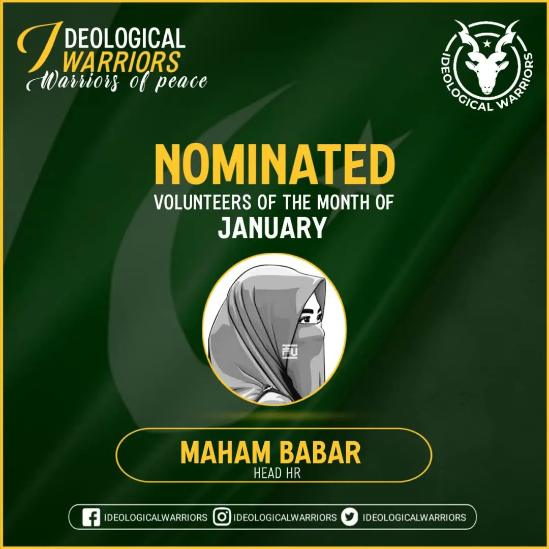 IW__Org's tweet photo. Volunteer of The month of January...🇵🇰❤️

Khizra Batool ✅
Arzoo Imtiaz ✅
Maham Babar✅
Hasham Ahmed Malik✅

#YOUTH 
#YouthDevelopment https://t.co/WBY5ZWYY8D https://t.co/NzOLbvsB3Y