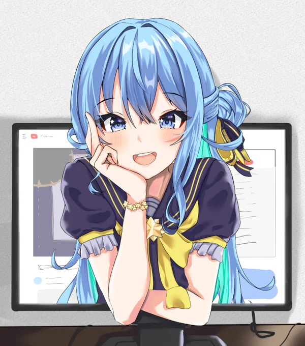 #フォロワー1万人以下の絵師が力作を投稿してたくさんのフォローを貰うタグホロライブメインで描いておりますよろしければ! 