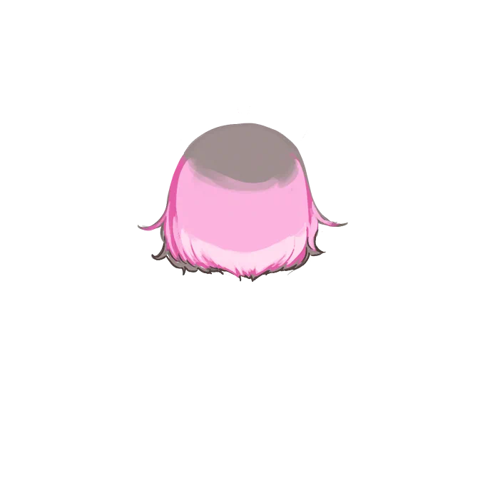 #ロボ子さん新しい髪よ #ロボ子Art 透過版作りました…!(色味若干変わってるけど)  