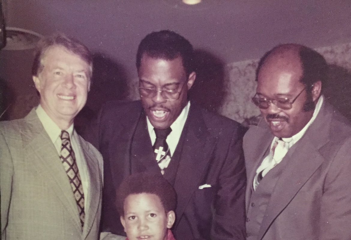 Just days before being elected President, Jimmy Carted attended a fundraiser at the home of Black democrats in Dallas.  He engaged in tough conversations that further refined his agenda and identified more ways to promote social inclusion and economic development.