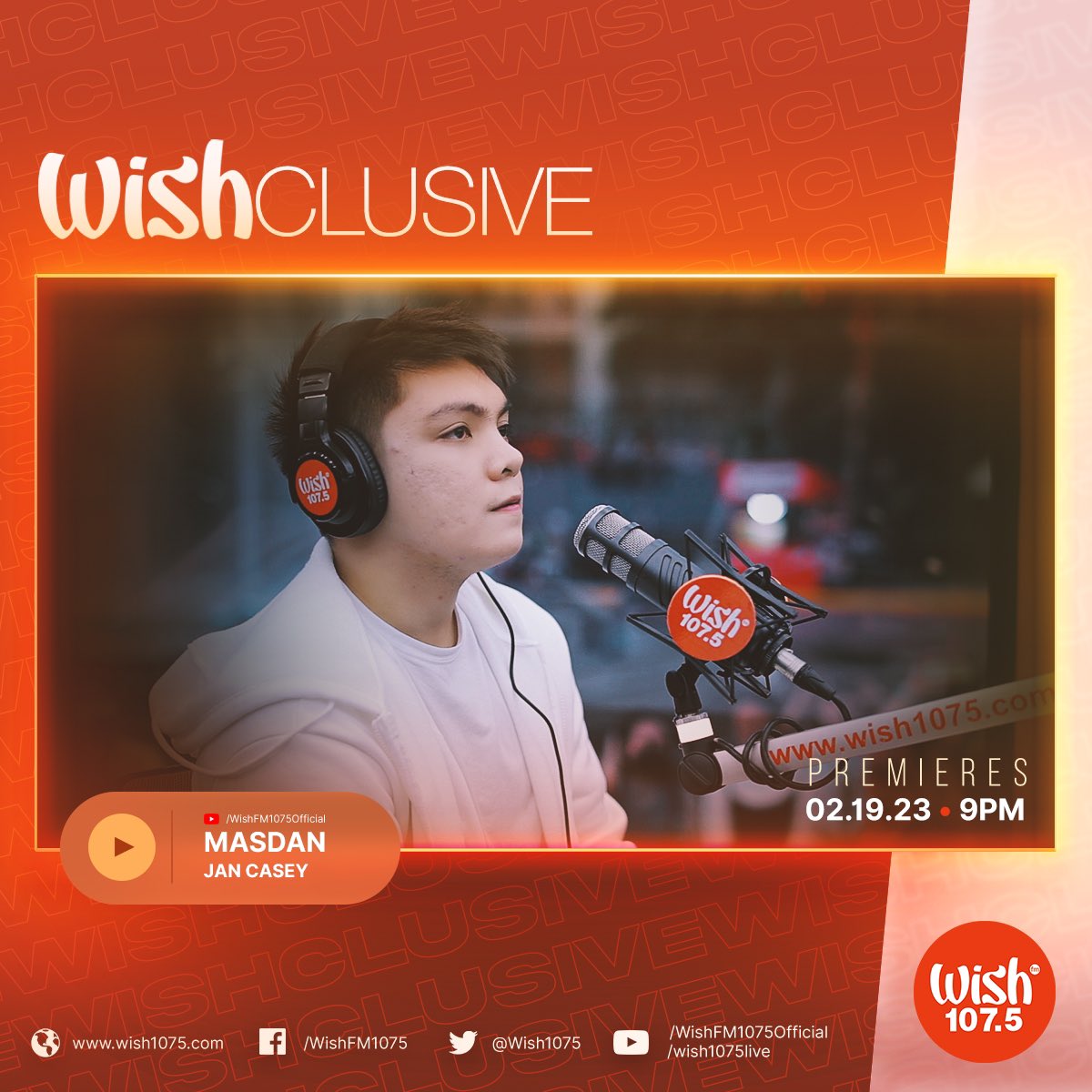 wish1075's tweet photo. Down and troubled? Feel uplifted when you listen to inspirational songs! 

If you're looking for a spirit-raising OPM piece, watch out for @jancaseyino's Wish Bus rendition of the Kuya Daniel Razon-penned "Masdan." The video debuts hat 9 p.m. on our YouTube channel! https://t.co/KpbRd7N5jl