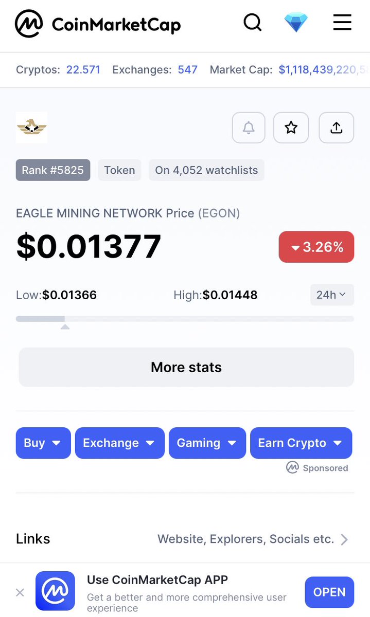 gutgot's tweet photo. App Eagle Network 
Start mining 1 eagle coin / hr
Invitation code: gutgot 
Win 10 eagle coin. 
Each referral more 0,1 eagle coin / hr 
#eaglenetwork #beenetwork #pinetwork #playfinetwork https://t.co/hJ9TY59xZ9