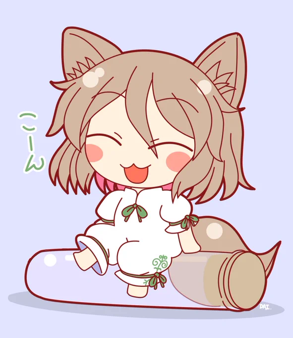 ヨイヤミダンサーズの絵柄でつかさちゃん #おは東方 
