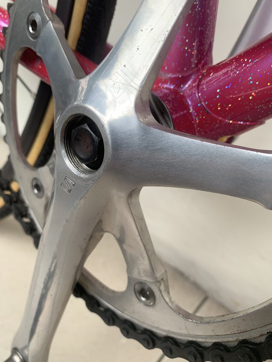 denreno's tweet photo. WTS CRANKSET SUNTOUR SUPERBE PRO NJS+chainring Sugino 75 NJS 48T. 3.4jt #fnfjb https://t.co/HAAs76fNWu