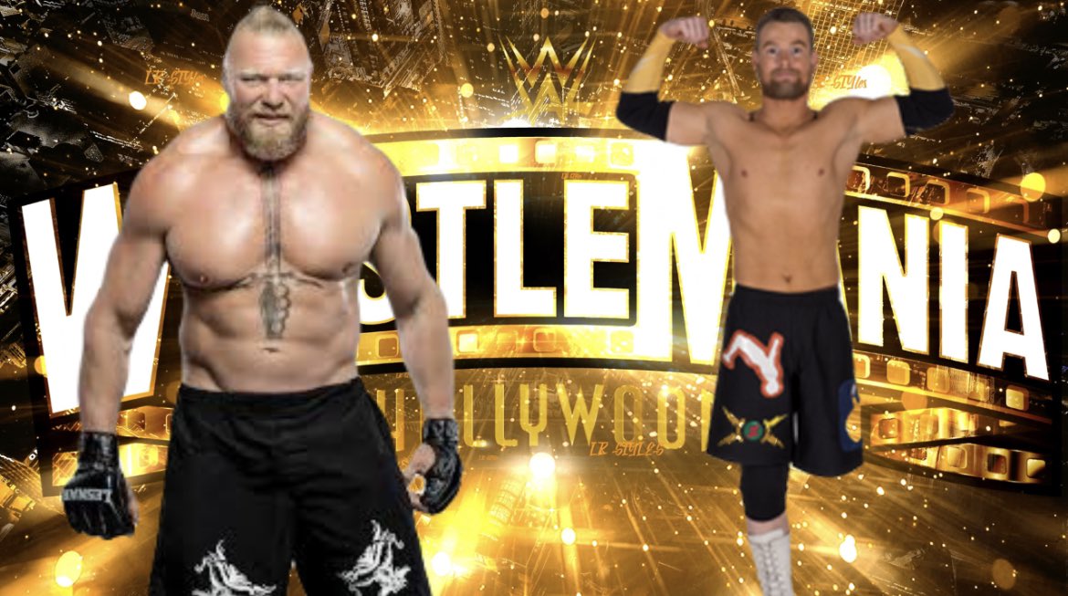 WrestleThought_'s tweet photo. BREAKING NEWS: 

Current plans slate for WrestleMania 39 to feature a last man standing match between brock lesnar and Zach Gowen https://t.co/hSTaje5abP